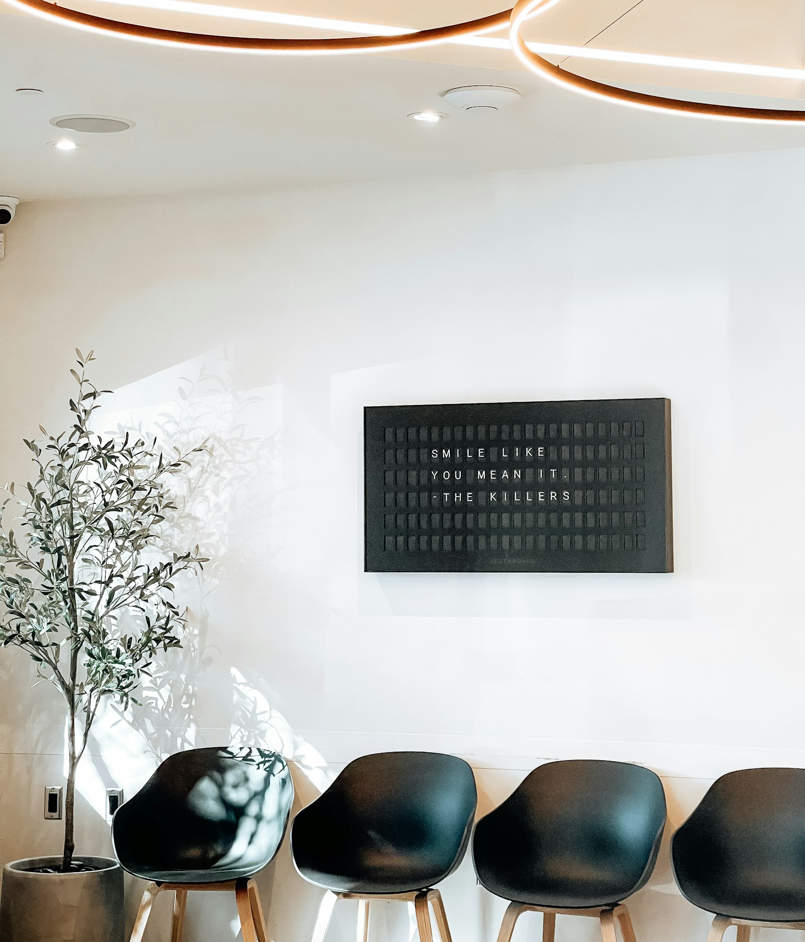 Modern clinic reception